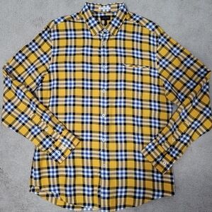Good man Brand Plaid Button Down Shirt